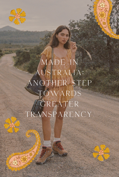 Made in Australia: Another Step Towards Greater Transparency.