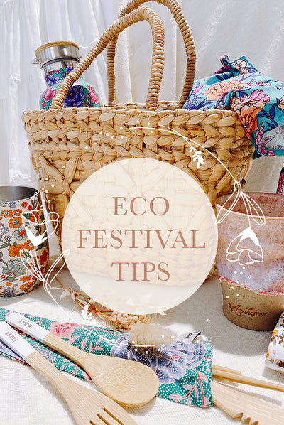 Sustainable festival tips